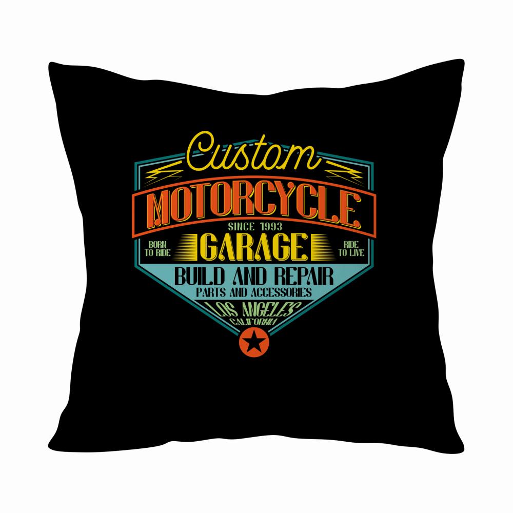 Custom Motorcycle Garage poduszka