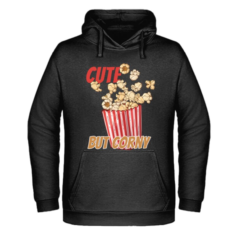 Cute But Corny bluza męska z kapturem