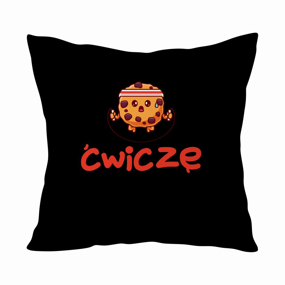 Ćwiczę żaby źreć poduszka kolor różowy