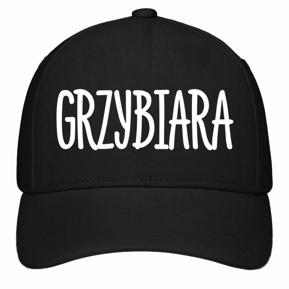 Czapka GRZYBIARA 2 czapka z daszkiem cb10 kolor czerwony