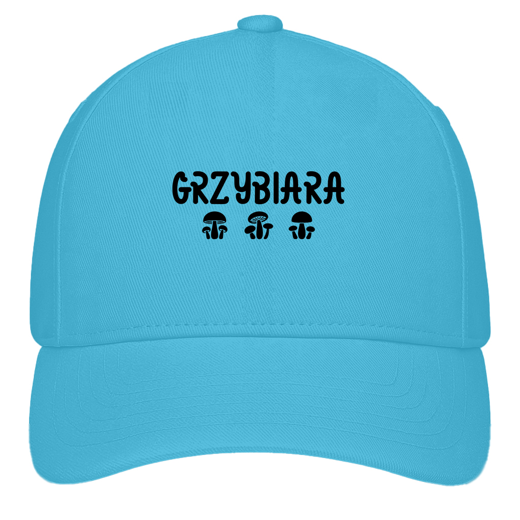 Czapka GRZYBIARA czapka z daszkiem cb10 kolor surf blue
