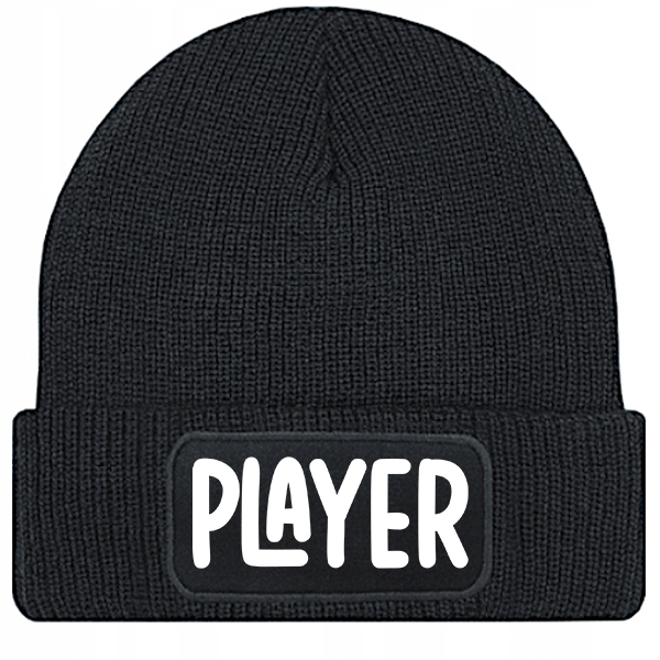 Czapka PLAYER czapka zimowa kolor czarny