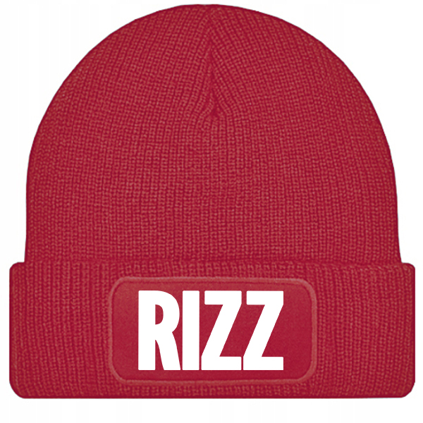 Czapka RIZZ czapka zimowa kolor czerwony