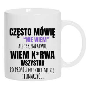 Często mówię Nie Wiem