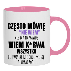 Często mówię Nie Wiem