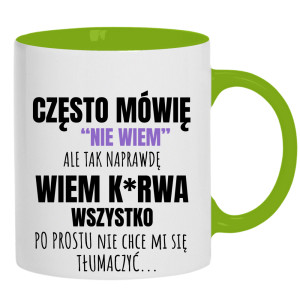 Często mówię Nie Wiem