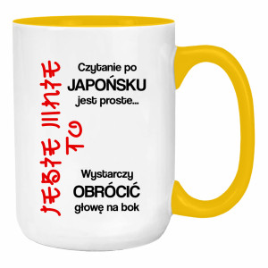 Czytanie po japońsku jest proste je#ie mnie to