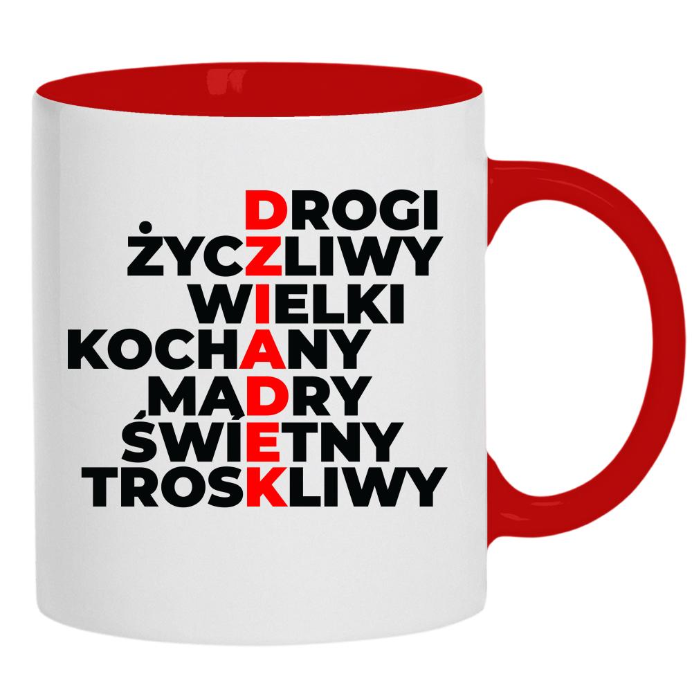 D Z I A D E K kubek ucho kolor