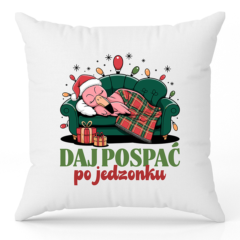 Daj pospać po jedzonku poduszka