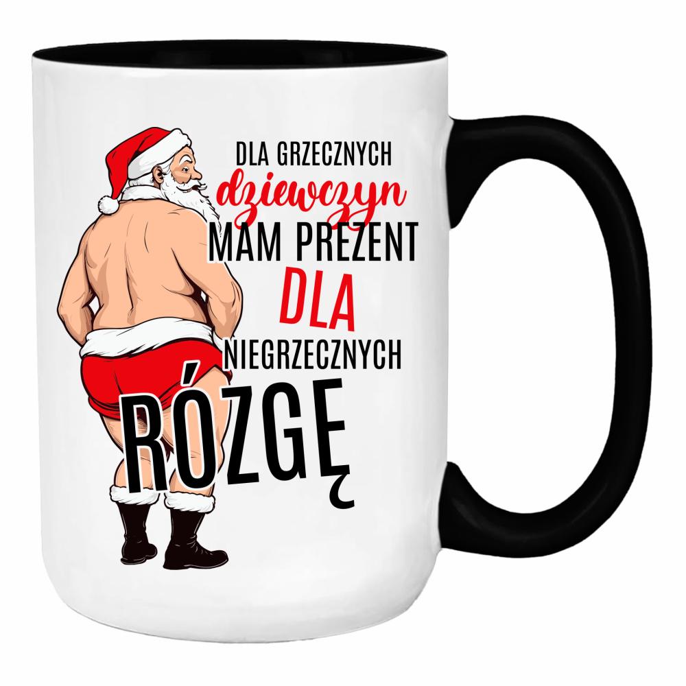 Dla grzecznych dziewczyn mam prezent duży kubek ucho kolor kolor zielony