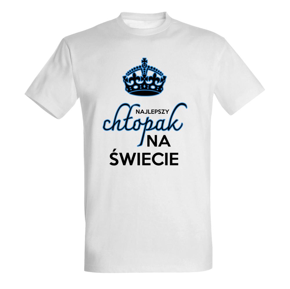 Dla najlepszego chłopaka na świecie! koszulka męska