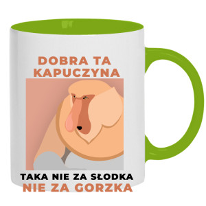 Dobra ta kapuczyna nie za słodka nie za gorzka