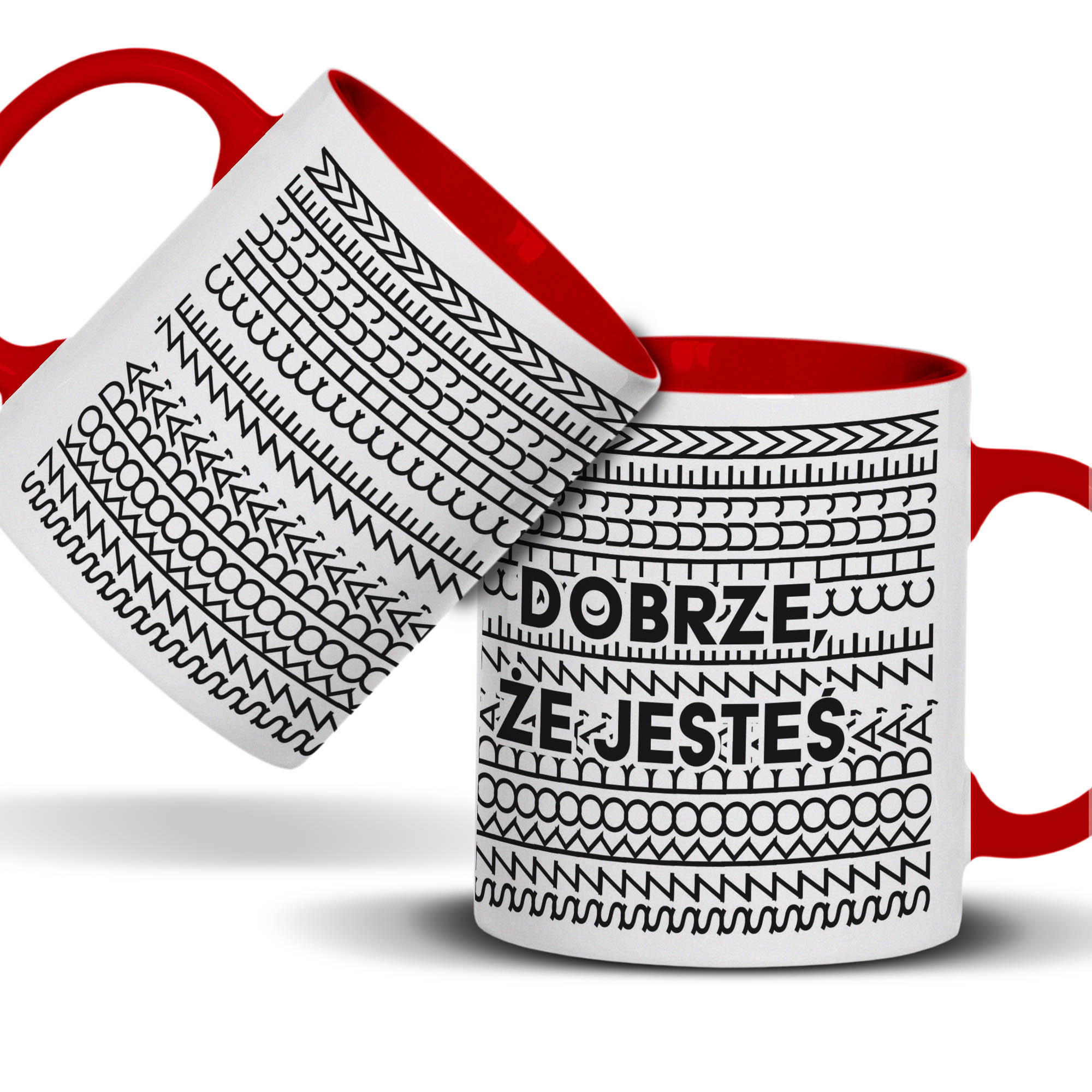 Dobrze, że jesteś. Szkoda, że chu#em kubek pełny nadruk