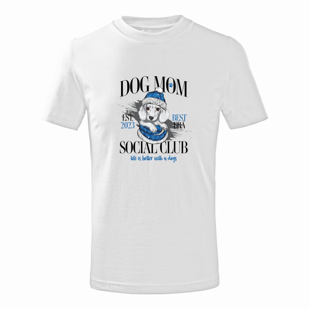 Dog Mom Social Club 11 koszulka junior