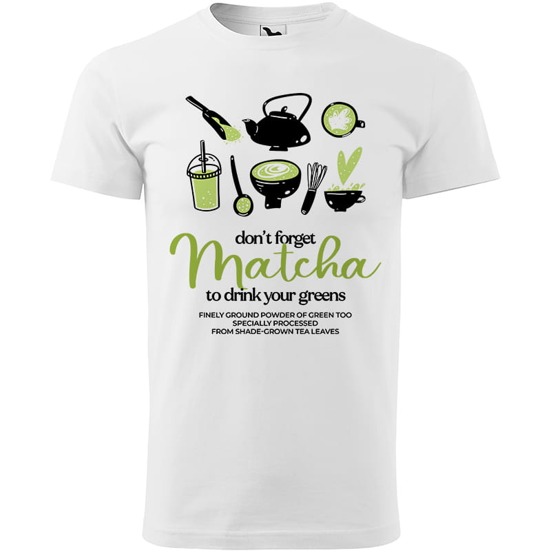 DON'T FORGET MATCHA koszulka męska