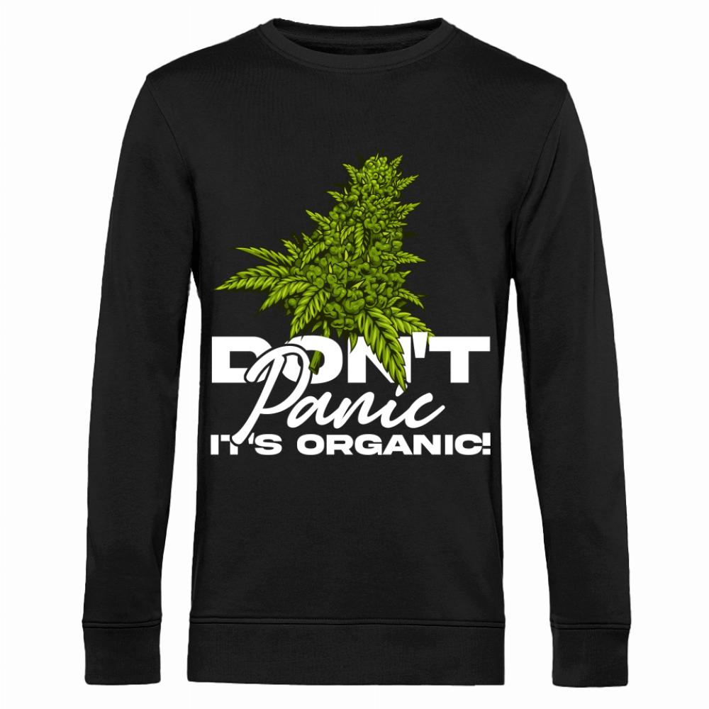 DON’T PANIC IT’S ORGANIC! bluza męska bez kaptura