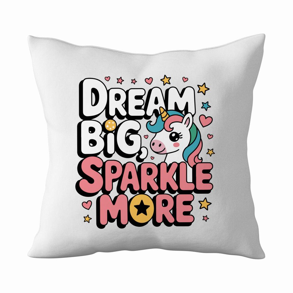 Dream Big Sparkle More poduszka