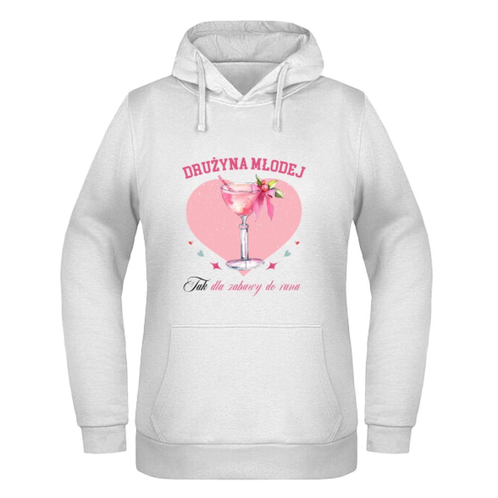 Drużyna Młodej, Tak dla zabawy do rana bluza damska z kapturem