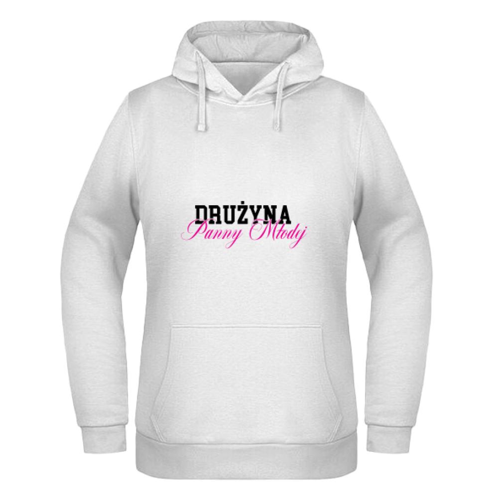 Drużyna Panny Młodej bluza damska z kapturem