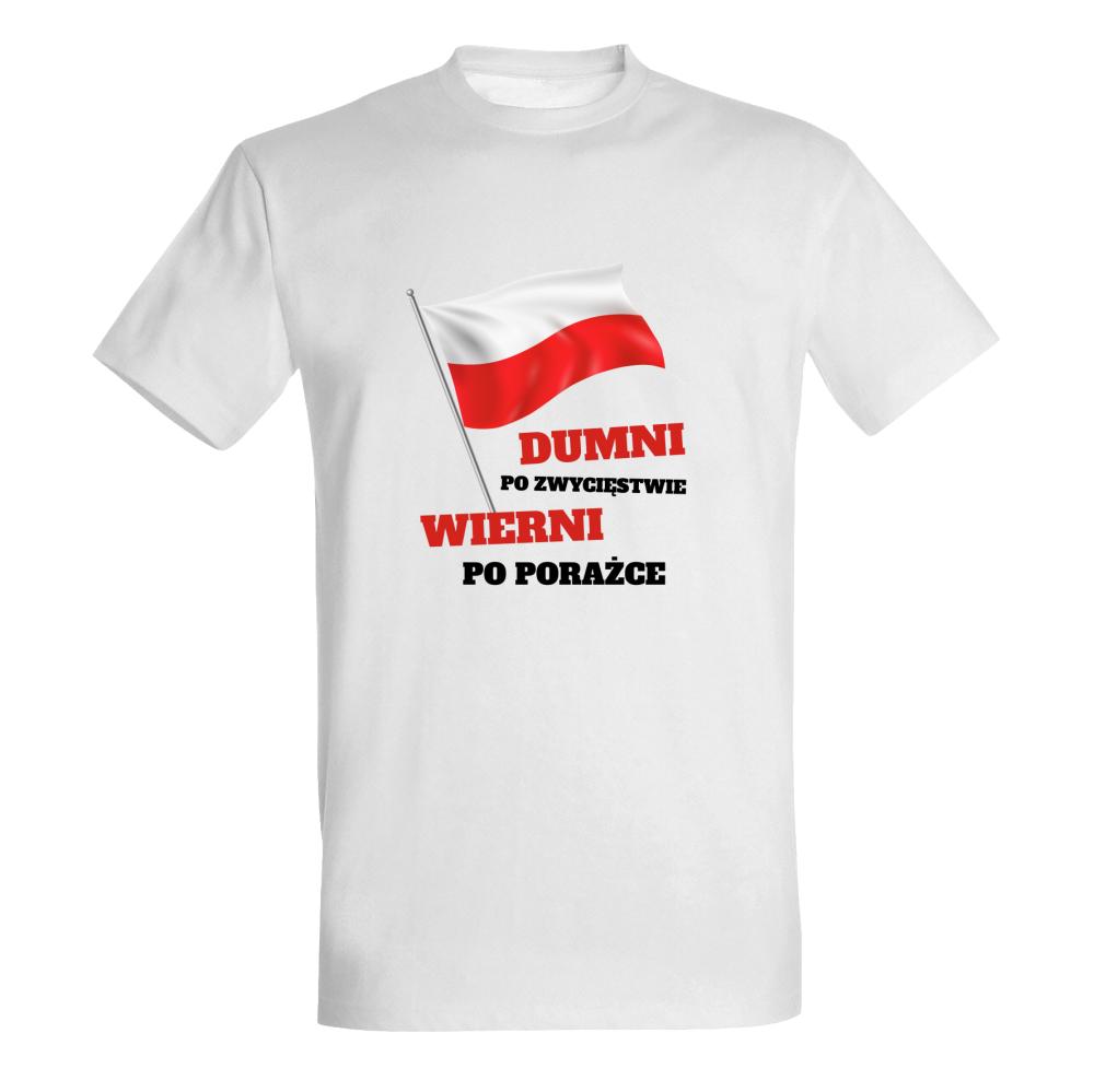 Dumni po zwycieęstwie koszulka męska