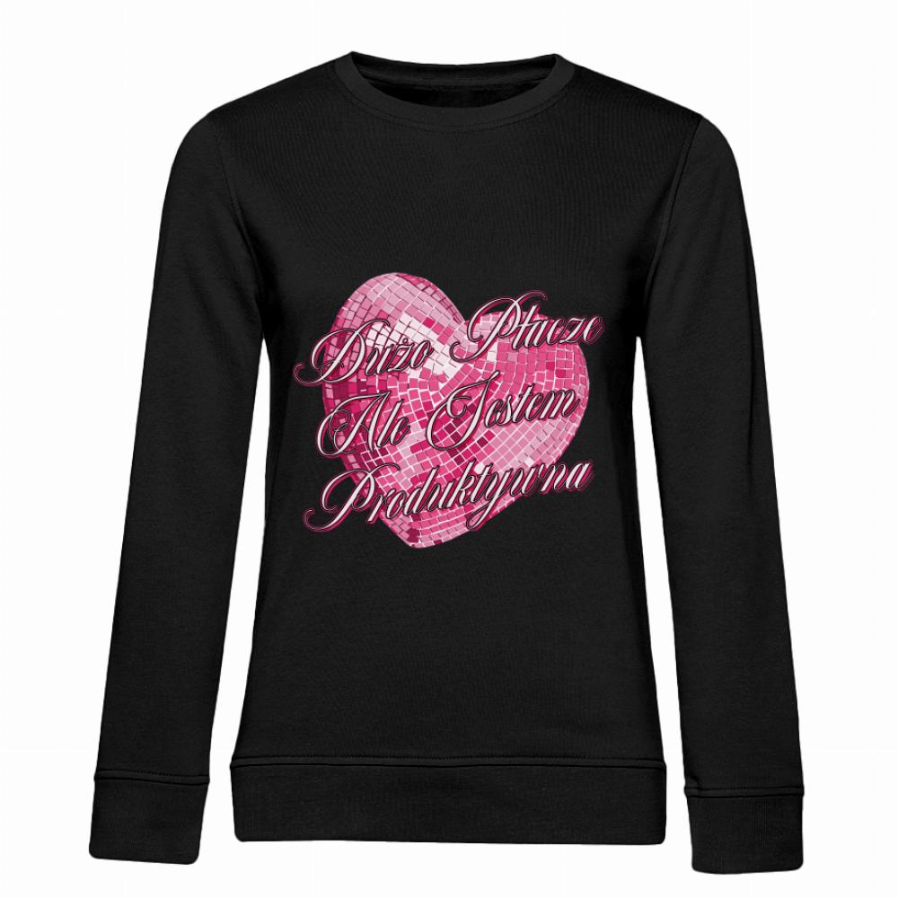 Dużo Płacze bluza damska bez kaptura