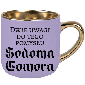 Dwie uwagi do tego pomysłu Sodoma Gomora