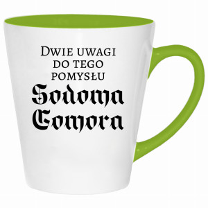 Dwie uwagi do tego pomysłu Sodoma Gomora