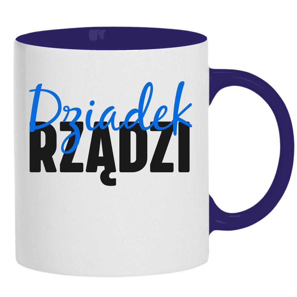 Dziadek Rządzi kubek ucho kolor kolor navy
