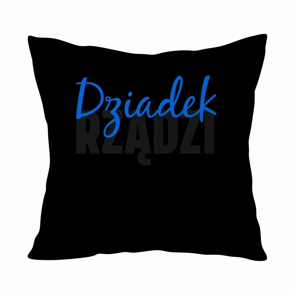 Dziadek Rządzi poduszka kolor biały