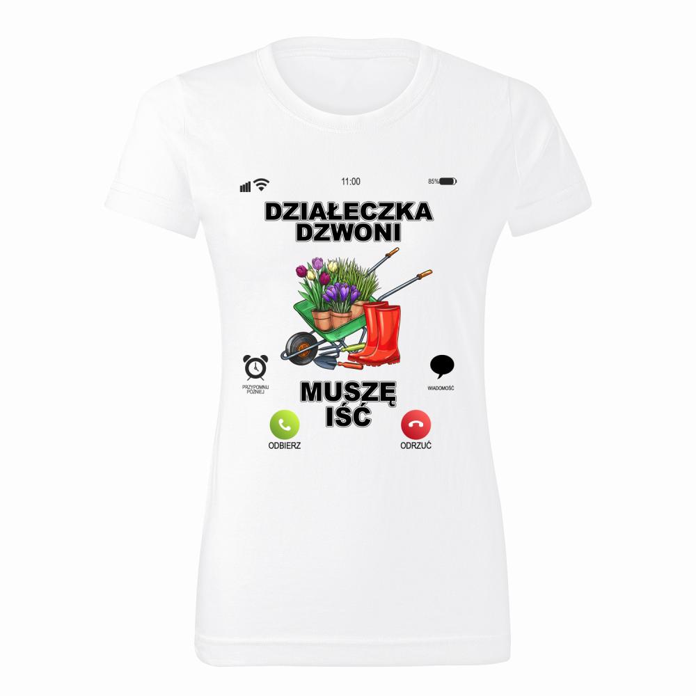 Działeczka Dzwoni Muszę Iść koszulka damska