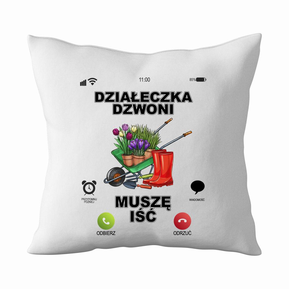 Działeczka Dzwoni Muszę Iść poduszka