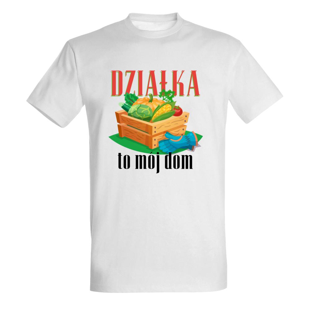 Działka to mój dom koszulka męska