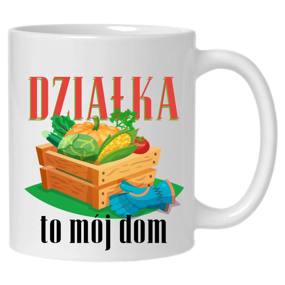 Działka to mój dom kubek