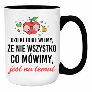 Dzięki Tobie wiemy, że nie wszystko co mówimy