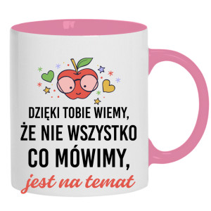 Dzięki Tobie wiemy, że nie wszystko co mówimy
