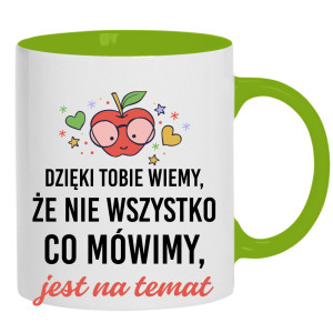 Dzięki Tobie wiemy, że nie wszystko co mówimy