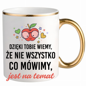 Dzięki Tobie wiemy, że nie wszystko co mówimy