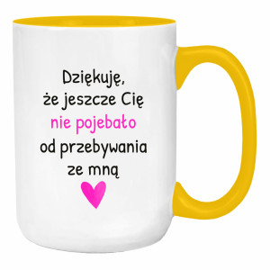 Dziękuję, że jeszcze Cię nie poje#ało