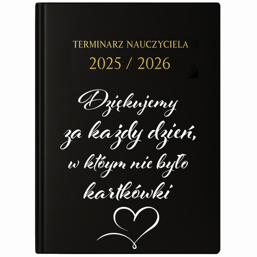 DZIĘKUJEMY ZA KAŻDY DZIEŃ kalendarz nauczycielski 2025 - 2026