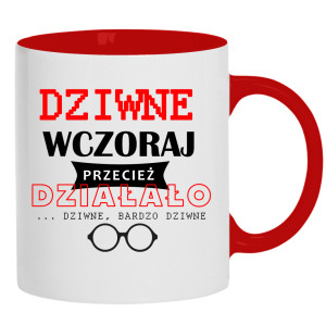 Dziwne wczoraj działało