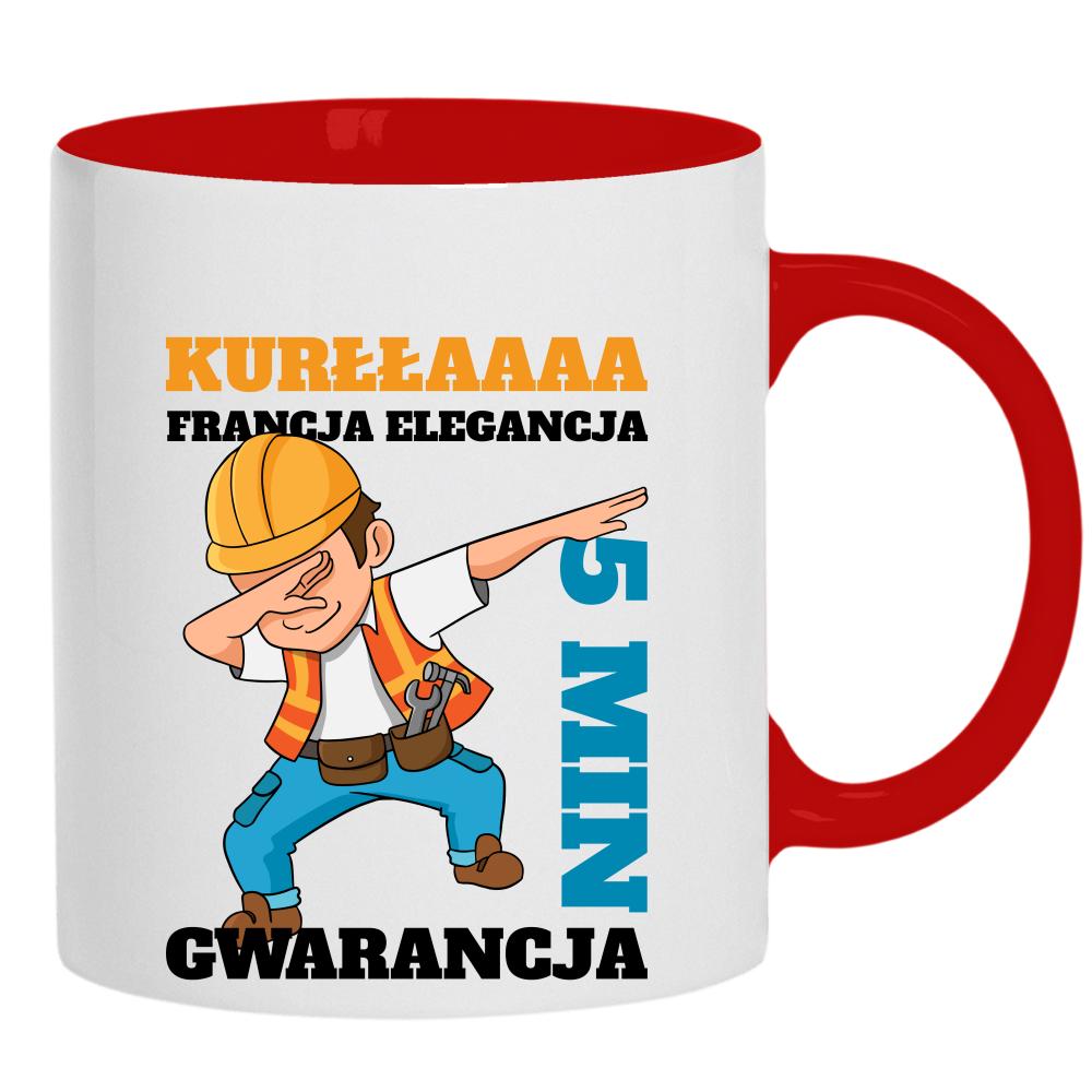Elegancja Francja Gwarancja kubek ucho kolor