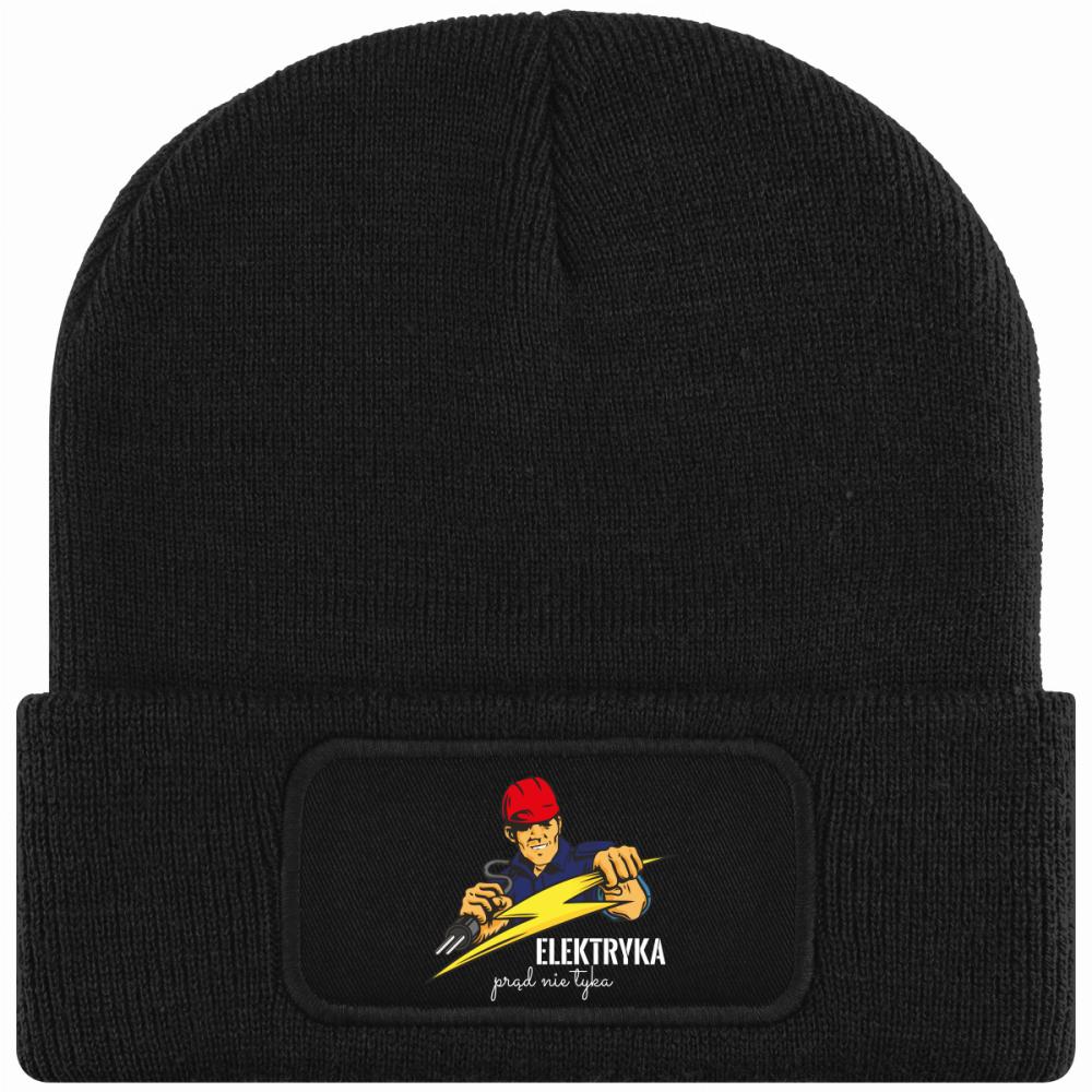 ELEKTRYKA PRĄD NIE TYKA czapka zimowa