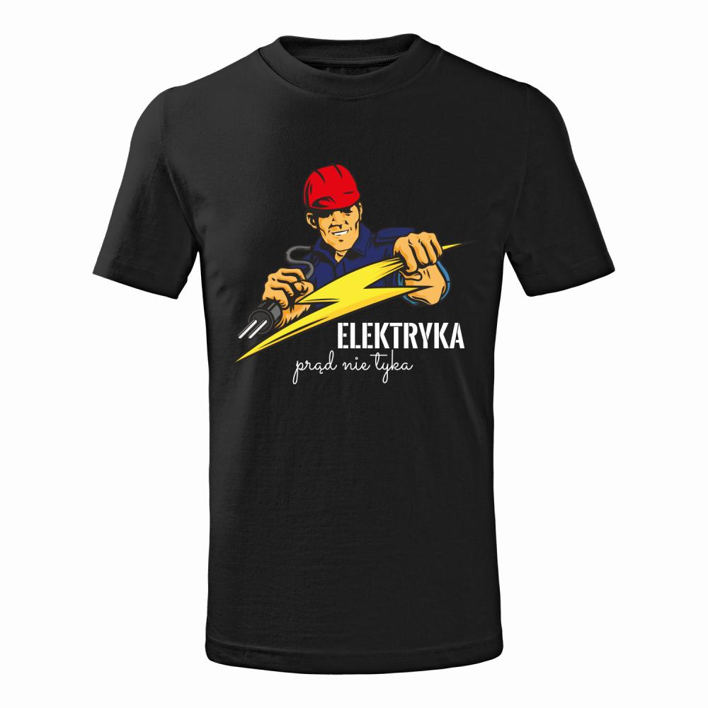 ELEKTRYKA PRĄD NIE TYKA koszulka junior