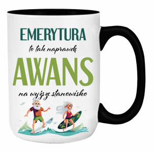 Emerytura to tak naprawdę awans na wyższe