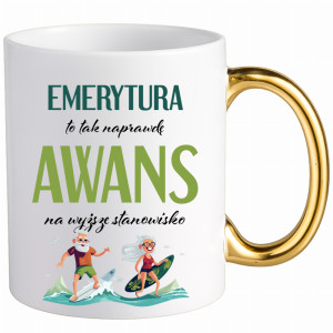Emerytura to tak naprawdę awans na wyższe