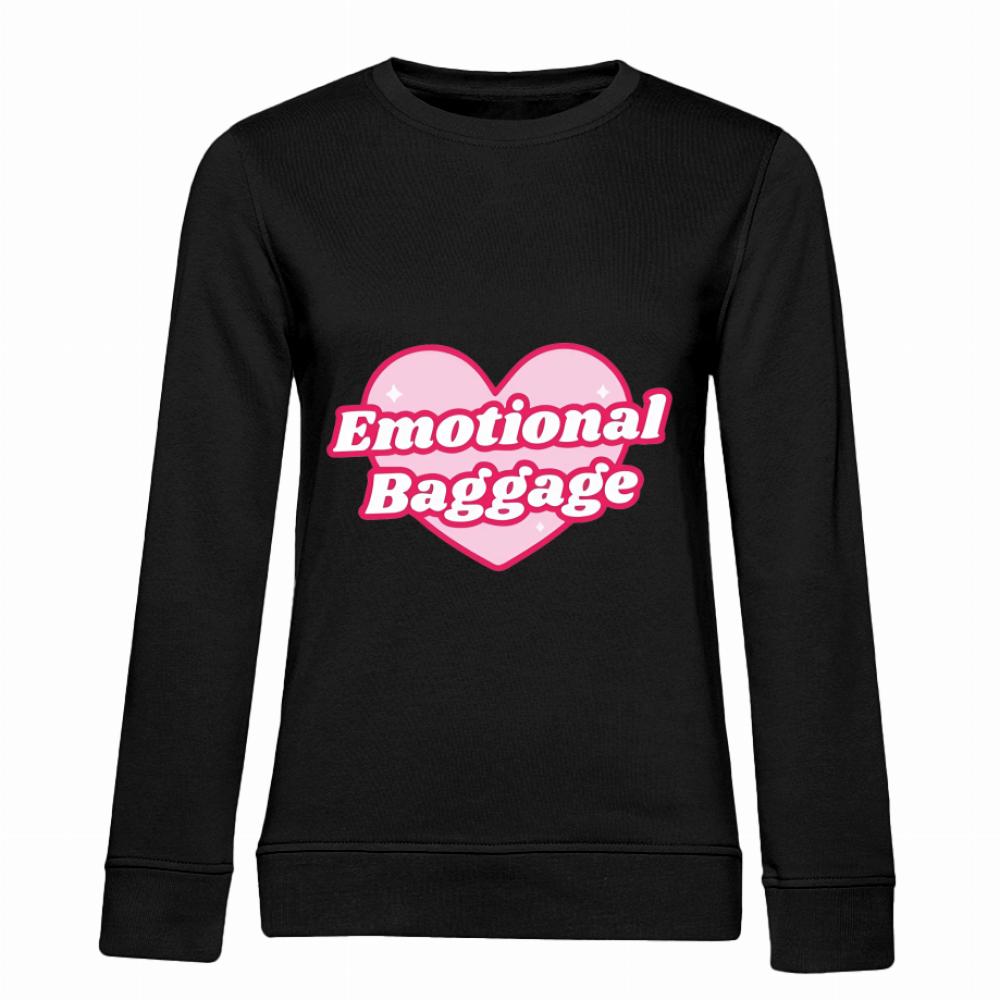 Emotional Baggage bluza damska bez kaptura kolor vanilla milkshake