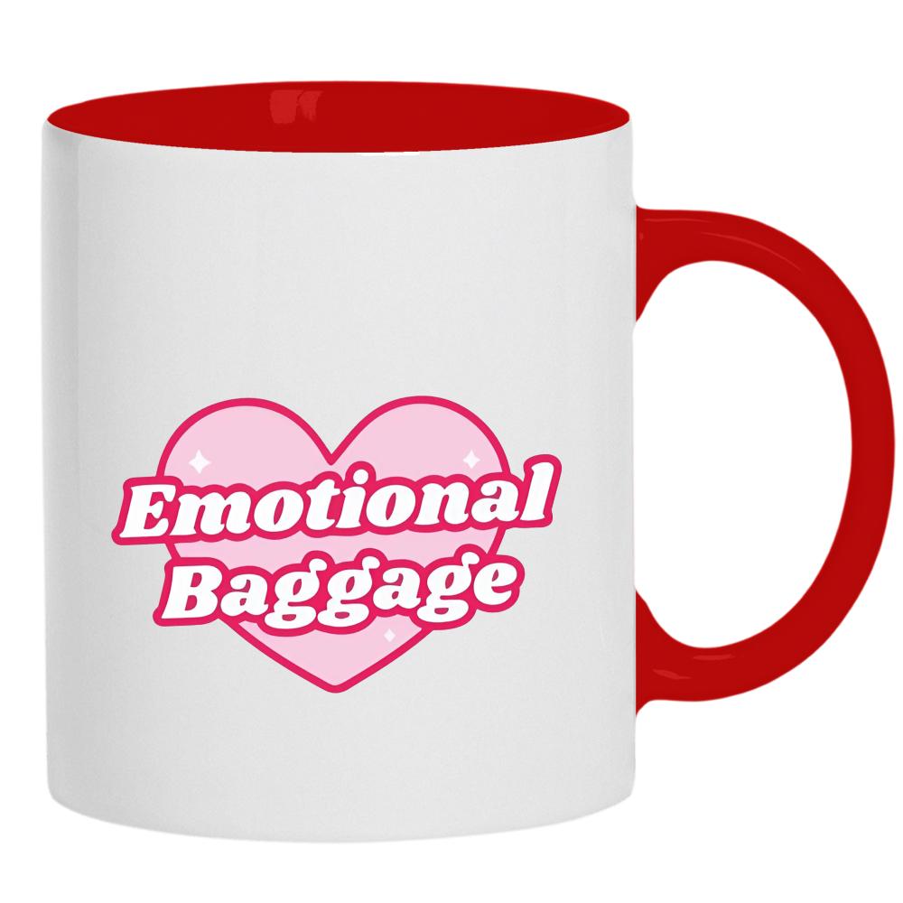 Emotional Baggage kubek ucho kolor kolor vanilla milkshake