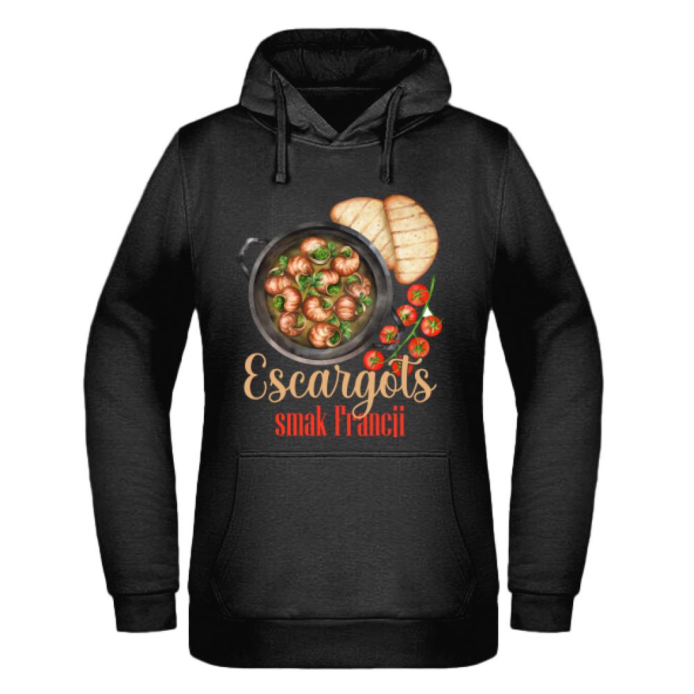 Escargots bluza damska z kapturem