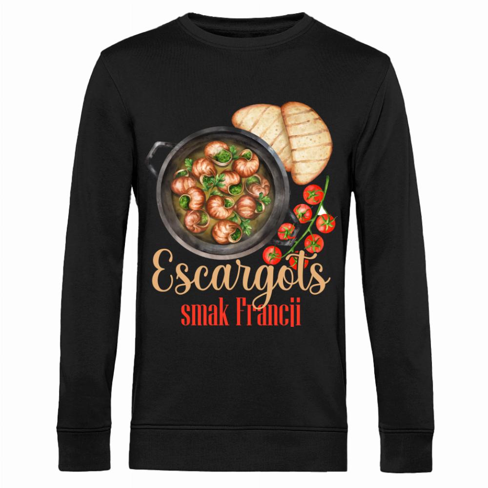 Escargots bluza męska bez kaptura