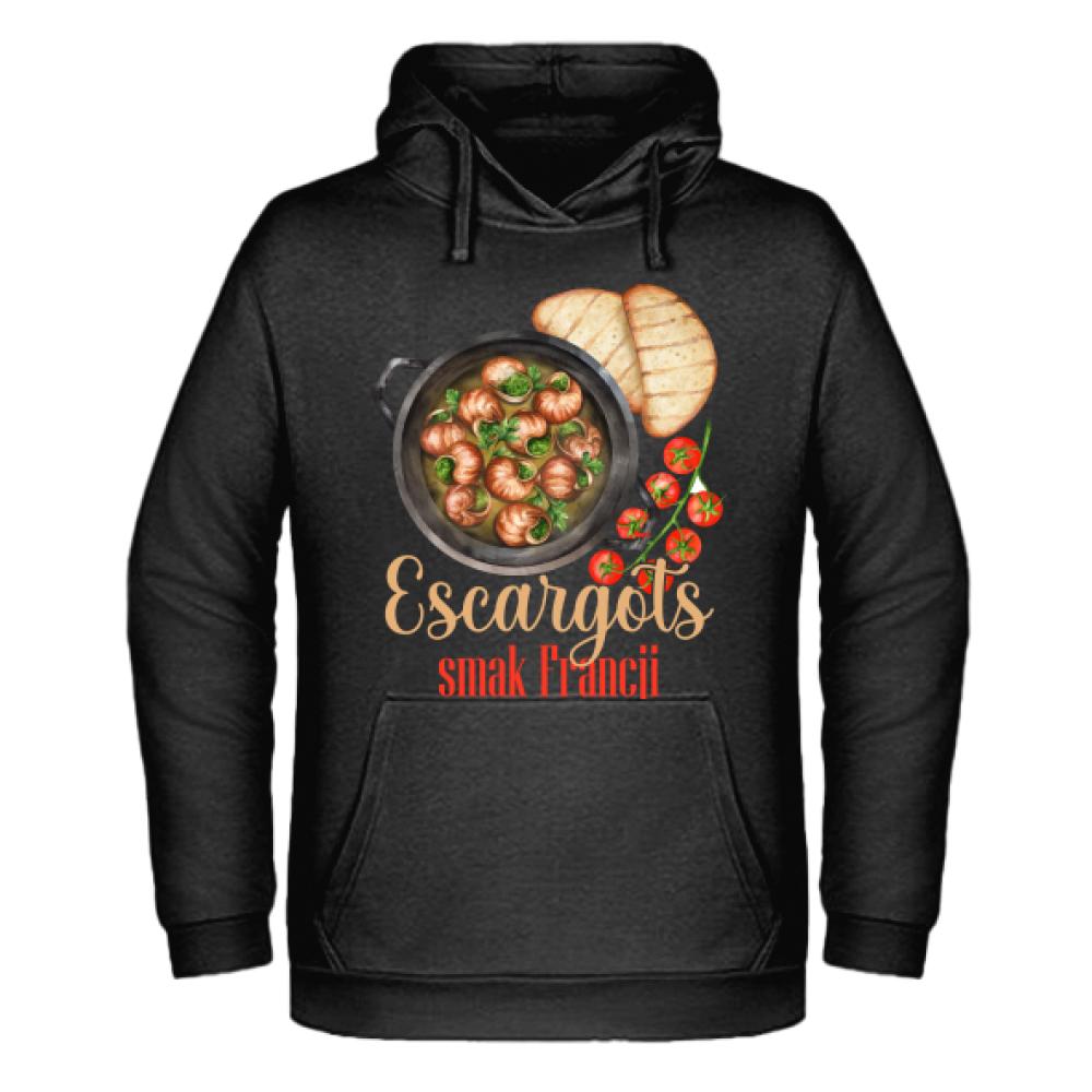 Escargots bluza męska z kapturem